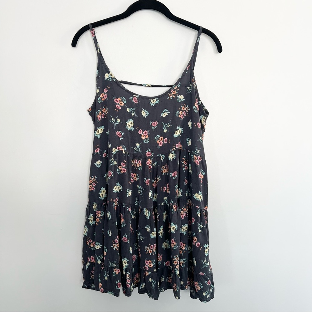 Brandy Melville Floral Tunic Babydoll Tank
